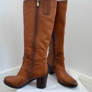 Naturalizer Kalina in Cider Spice Heeled Boots